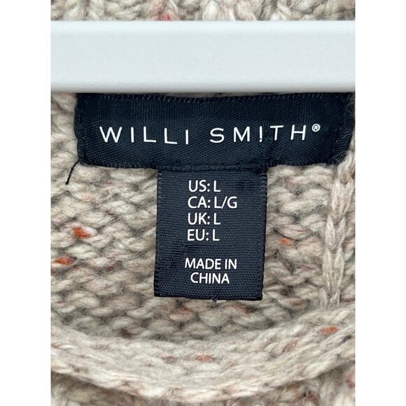 Willi Smith Wool Blend Button-Backed Women's Sweater Size Large - Picture 3 of 6